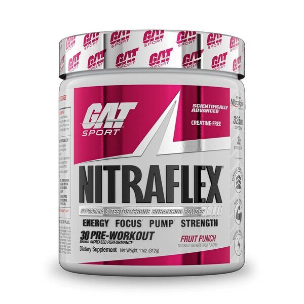 Nitraflex Advanced, Fruit Punch - 312 grams