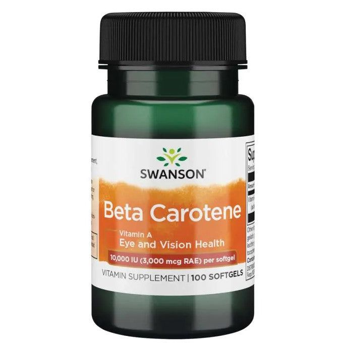Beta-Carotene (Vitamin A), 10 000 IU - 100 softgels