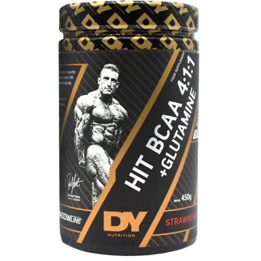 HIT BCAA 4:1:1 + Glutamine, Strawberry - 450 grams
