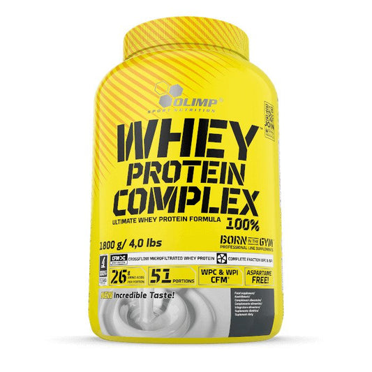 Whey Protein Complex 100%, Double Chocolate - 1800 grams