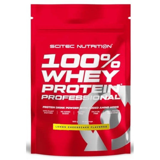 100% Whey Protein Professional, Lemon Cheescake - 500 grams