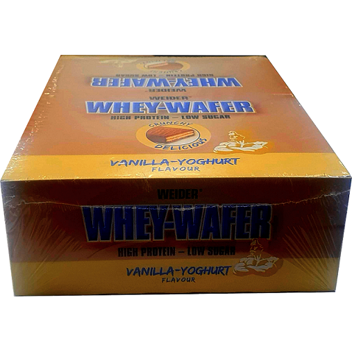 Whey-Wafer, Vanilla Yoghurt - 12 x 35g