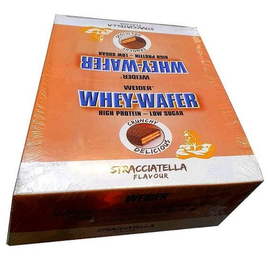Whey-Wafer, Stracciatella - 12 x 35g