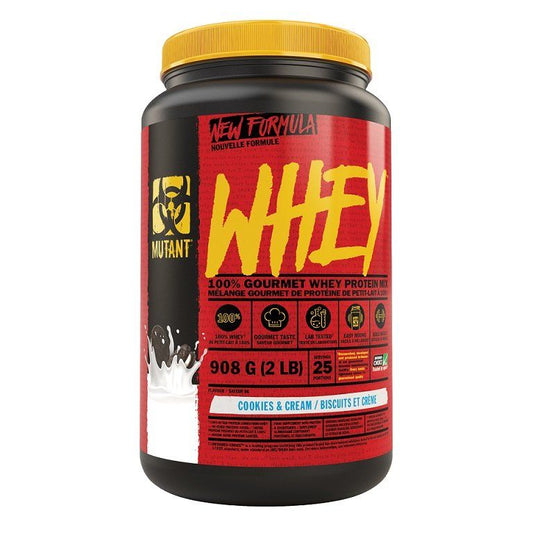 Mutant Whey, Cookies & Cream - 908 grams
