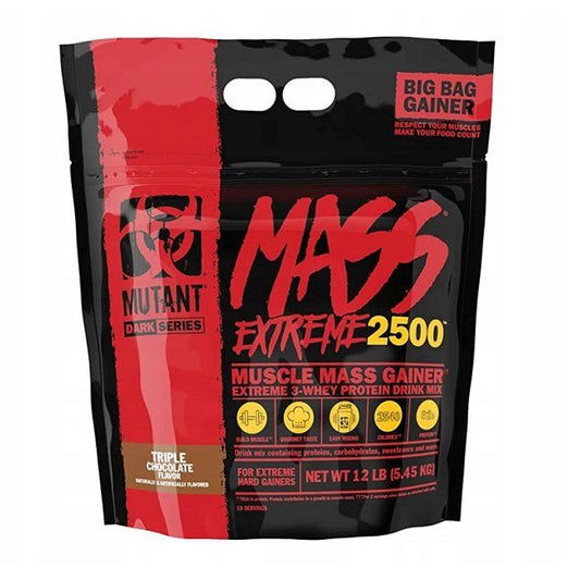 Mutant Mass Extreme 2500, Triple Chocolate - 5450 grams