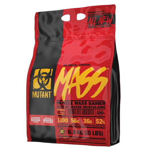 Mutant Mass, Strawberry Banana - 6800 grams