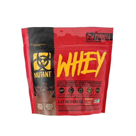 Mutant Whey, Triple Chocolate - 2270 grams