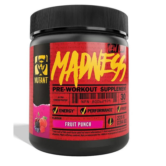 Mutant Madness, Fruit Punch - 225 grams