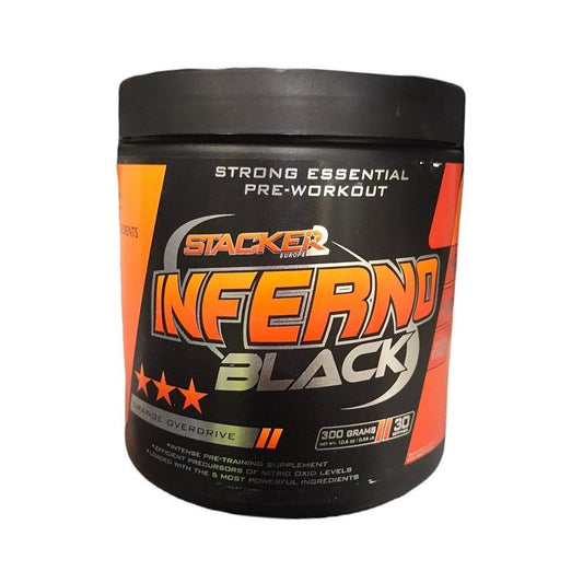 Inferno Black, Orange Overdrive - 300 grams