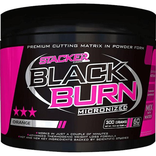 Black Burn Micronized, Orange - 300 grams