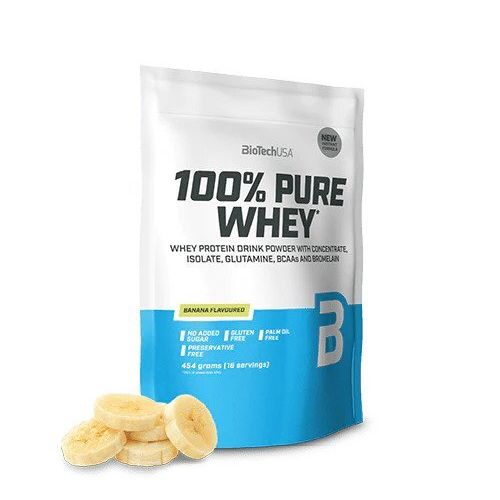 100% Pure Whey, Banana - 454 grams