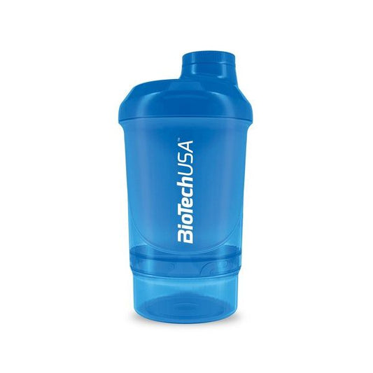 Wave+ Shaker, Blue - 300 ml. (+ 150 ml.)