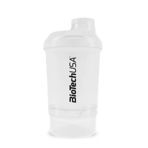 Wave+ Shaker, Transparent - 300 ml. (+ 150 ml.)