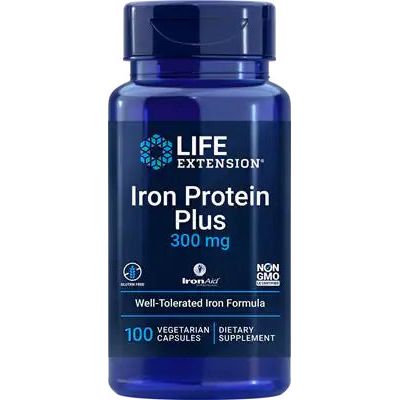 Iron Protein Plus, 300mg - 100 vcaps