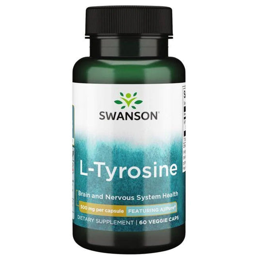 L-Tyrosine, 500mg - 60 vcaps