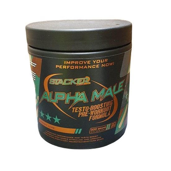 Alpha Male, Lemon Lime - 300 grams