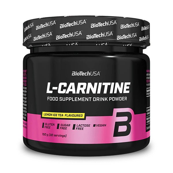 L-Carnitine Drink Powder, Lemon Ice Tea - 150 grams