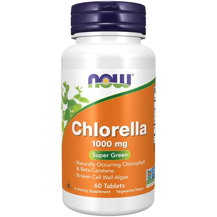 Chlorella, 1000mg - 60 tablets