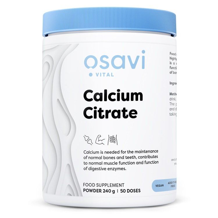 Calcium Citrate, Powder - 240 grams