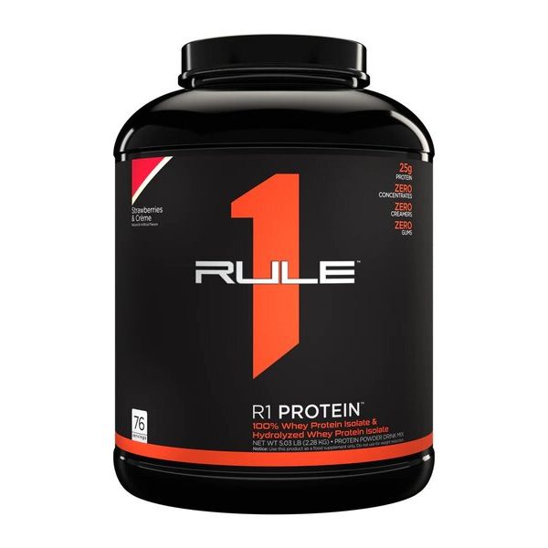 R1 Protein, Strawberries & Creme - 2280 grams