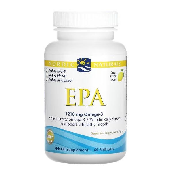 EPA, 1210mg Lemon - 60 softgels