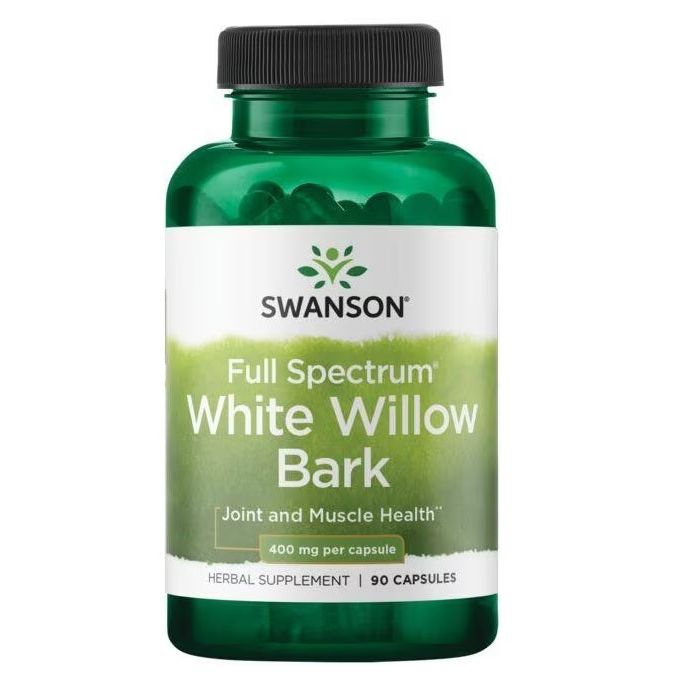 Full Spectrum White Willow Bark, 400mg - 90 caps