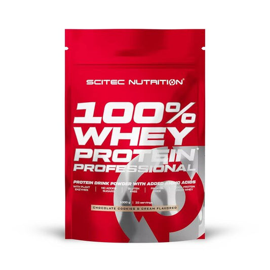 100% Whey Protein Professional, Chocolate Cookies & Cream - 1000 grams