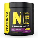N1 Pre-Workout, Blackcurrant - 255 grams