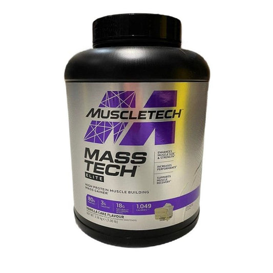 Mass-Tech Elite, Vanilla Cake - 3180 grams