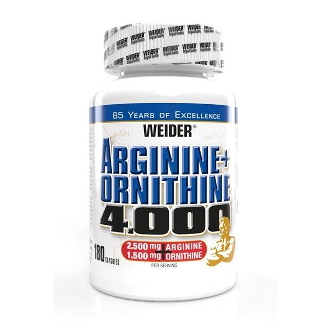 Arginine + Ornithine 4000 - 180 caps
