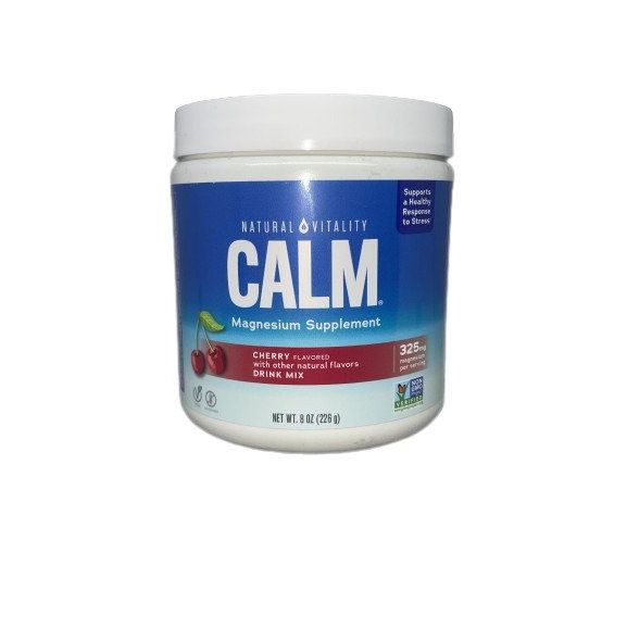 Calm Magnesium Powder, Cherry - 226 grams