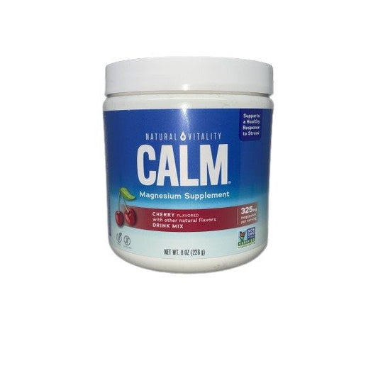 Calm Magnesium Powder, Cherry - 226 grams