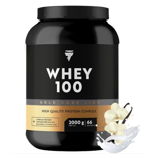 Gold Core Whey 100, Vanilla - 2000 grams