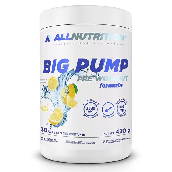 Big Pump, Lemon - 420 grams