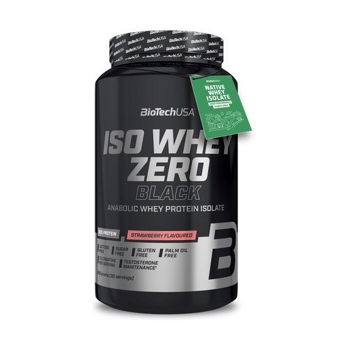 Iso Whey Zero Black, Strawberry - 908 grams