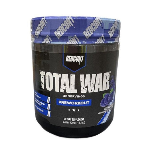 Total War - Preworkout, Blue Raspberry - 420 grams
