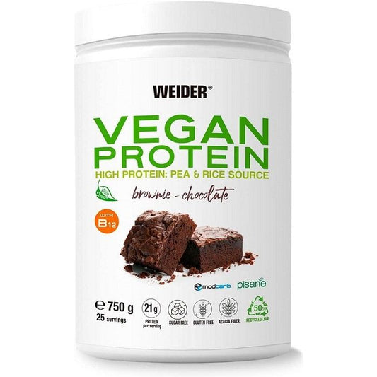 Vegan Protein, Brownie Chocolate - 750 grams