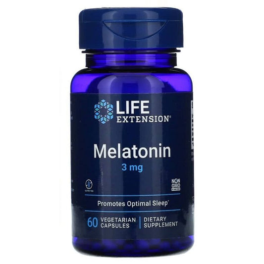 Melatonin, 3mg - 60 vcaps