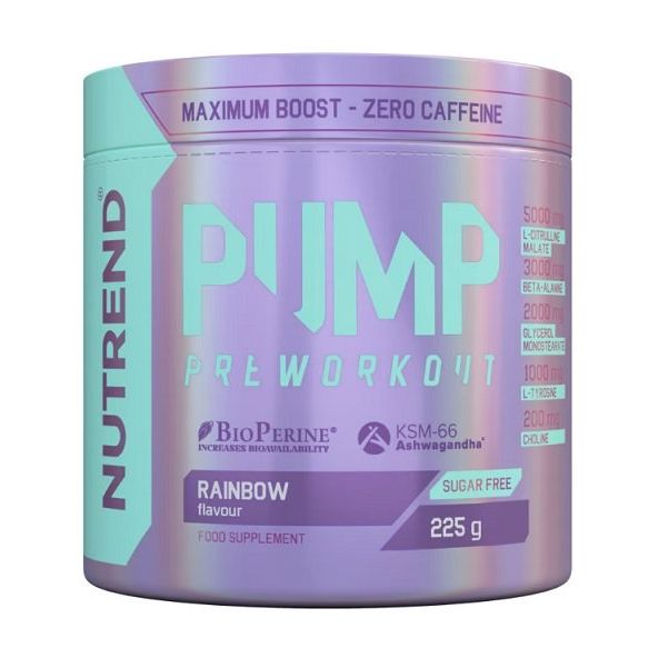 Pump Pre-Workout, Rainbow - 225 grams