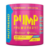 Pump Pre-Workout, Berry Splash - 225 grams
