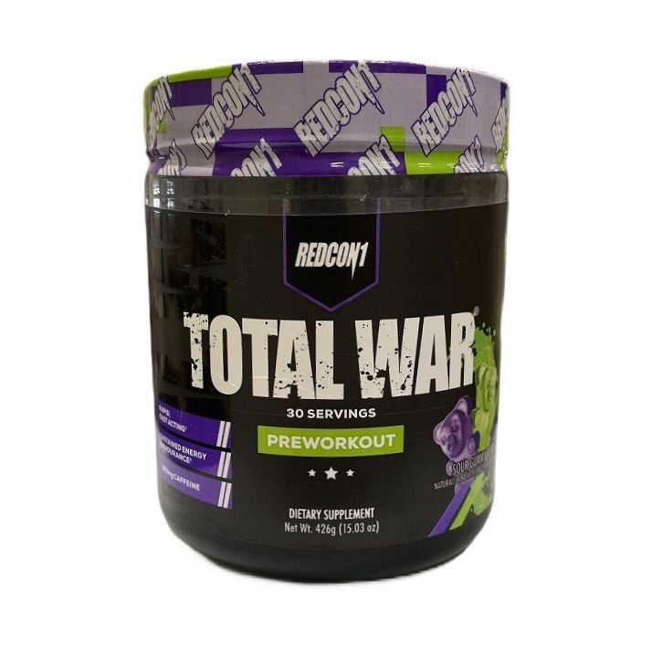 Total War - Preworkout, Sour Gummy Bear - 426 grams