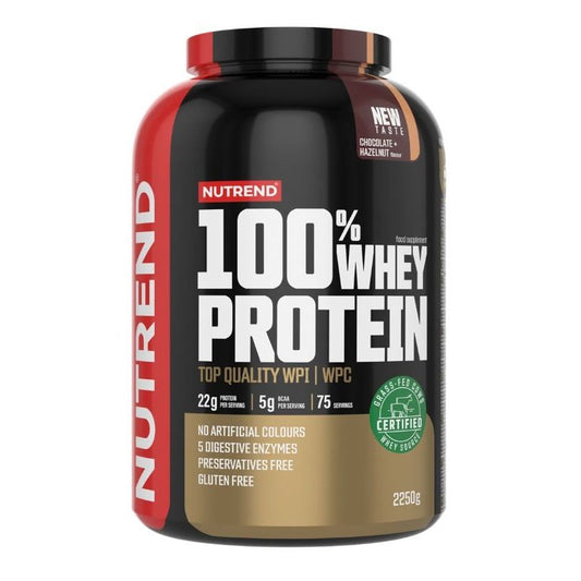 100% Whey Protein, Chocolate & Hazelnut - 2250 grams