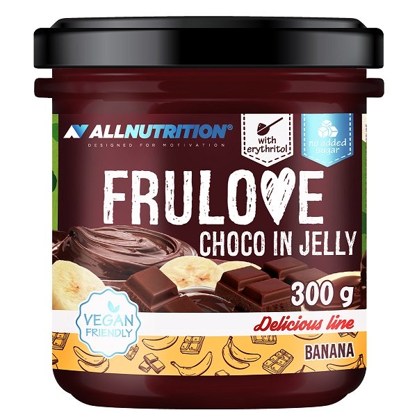 Frulove Choco In Jelly, Banana - 300 grams