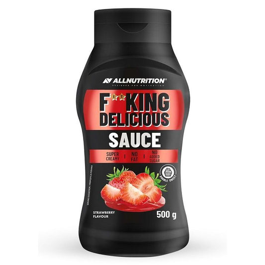 Fitking Delicious Sauce, Strawberry - 500 grams