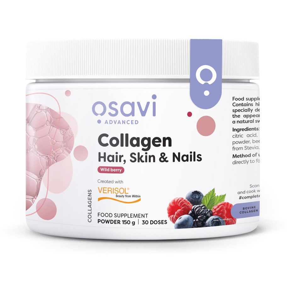 Collagen Peptides (Hair, Skin & Nails), Wild Berry - 150 grams