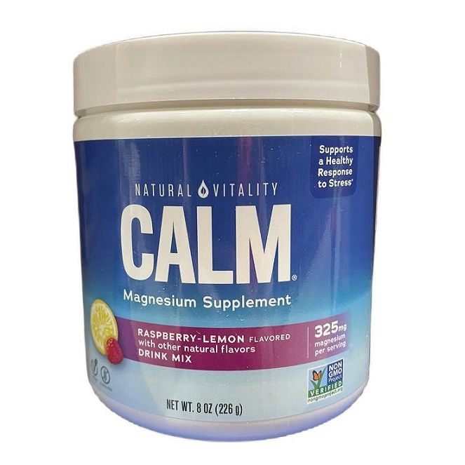 Natural Calm, Raspberry Lemon - 226 grams