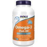 Omega-3 Fish Oil, Molecularly Distilled - 200 fish softgels