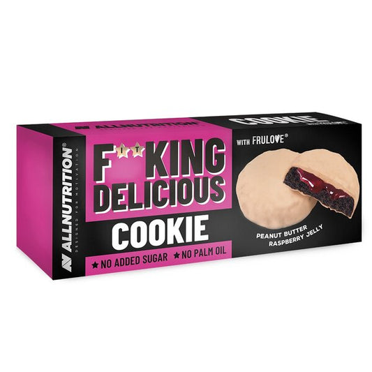 Fitking Delicious Cookie, Peanut Butter Raspberry Jelly - 128 grams
