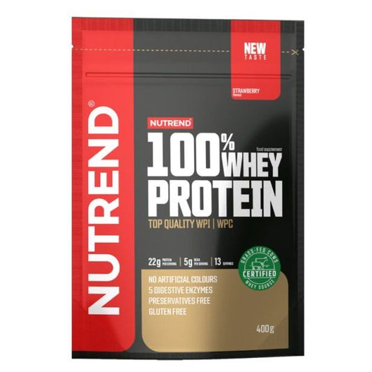100% Whey Protein, Strawberry - 400 grams