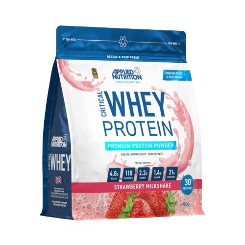 Critical Whey, Strawberry Milkshake - 900 grams